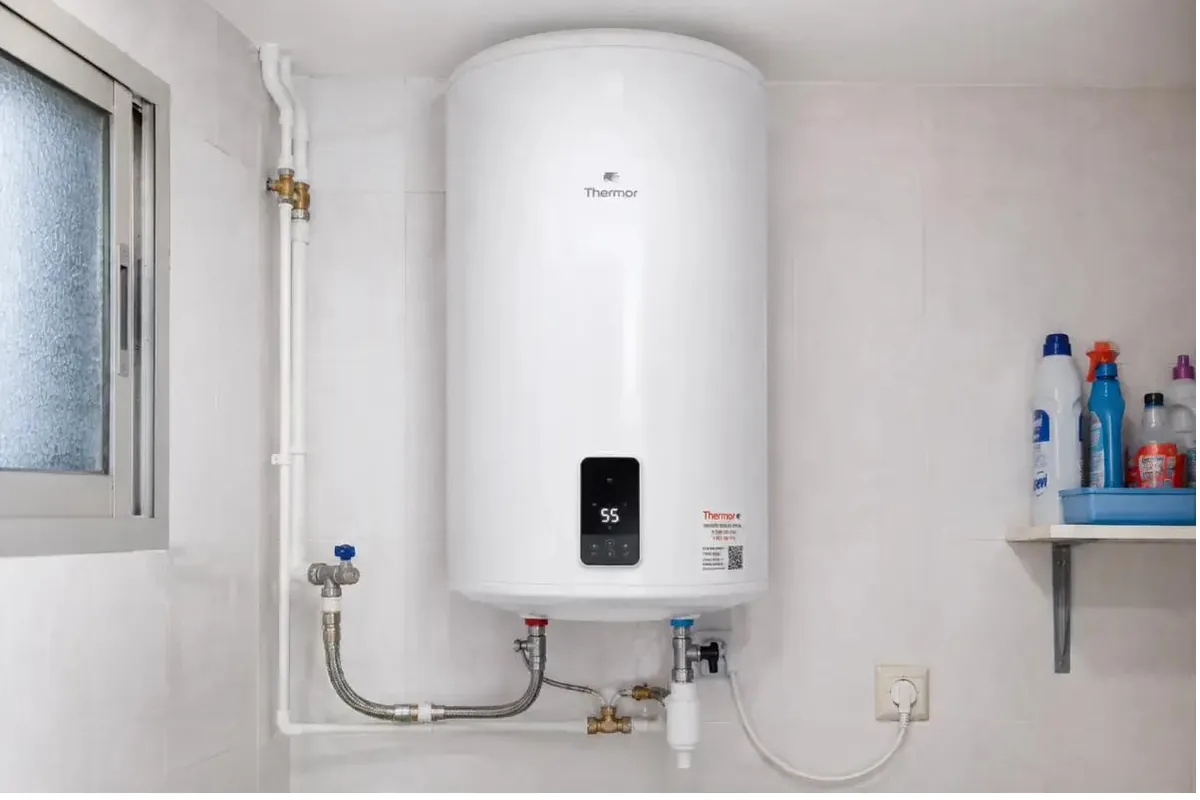 Termo nuevo tras la instalación