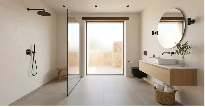 Reforma de baño moderno