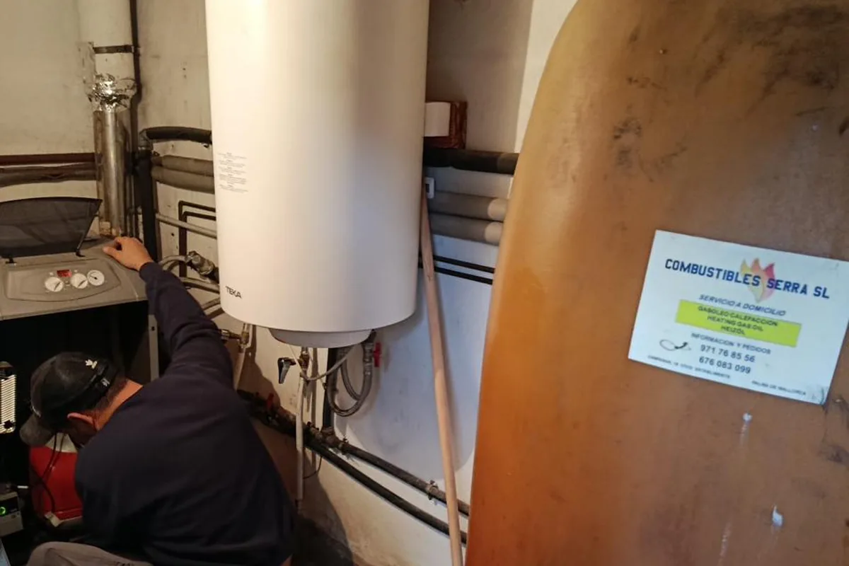 Mantenimiento de termo acumulador